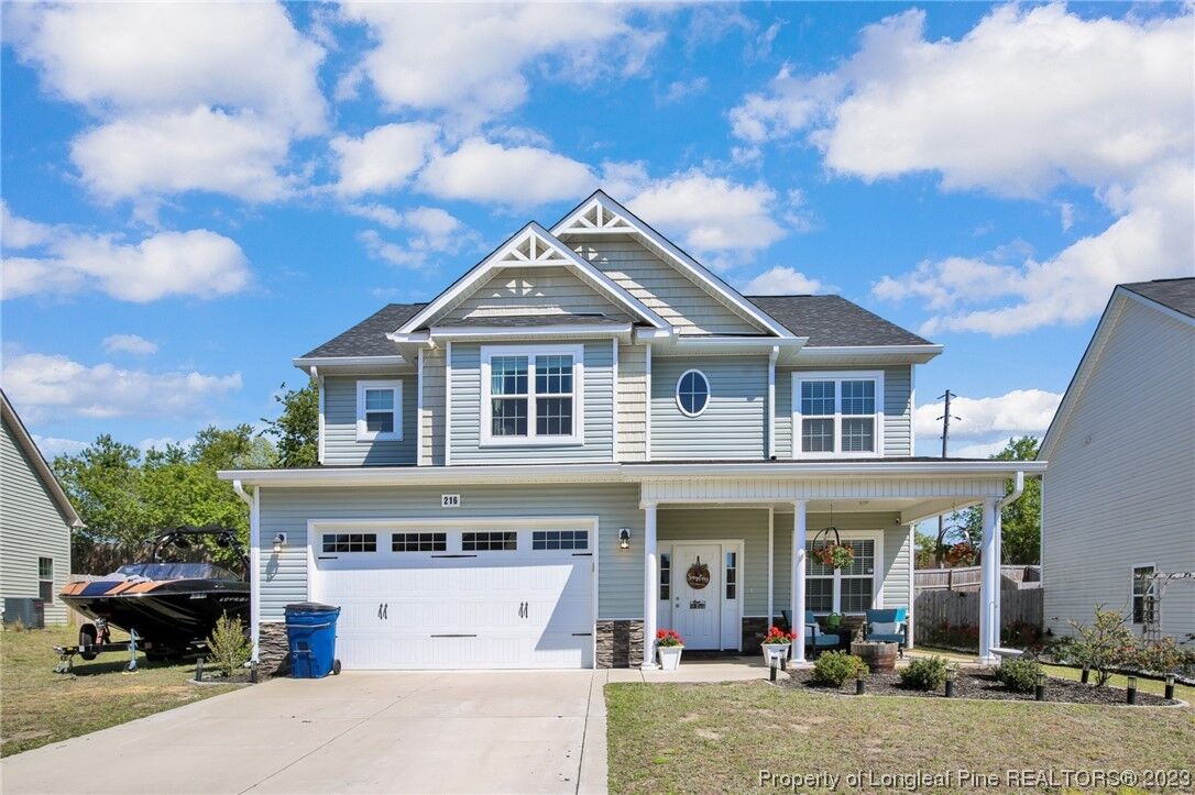 Property Photo: 216 Weston Woods Street NC 28376