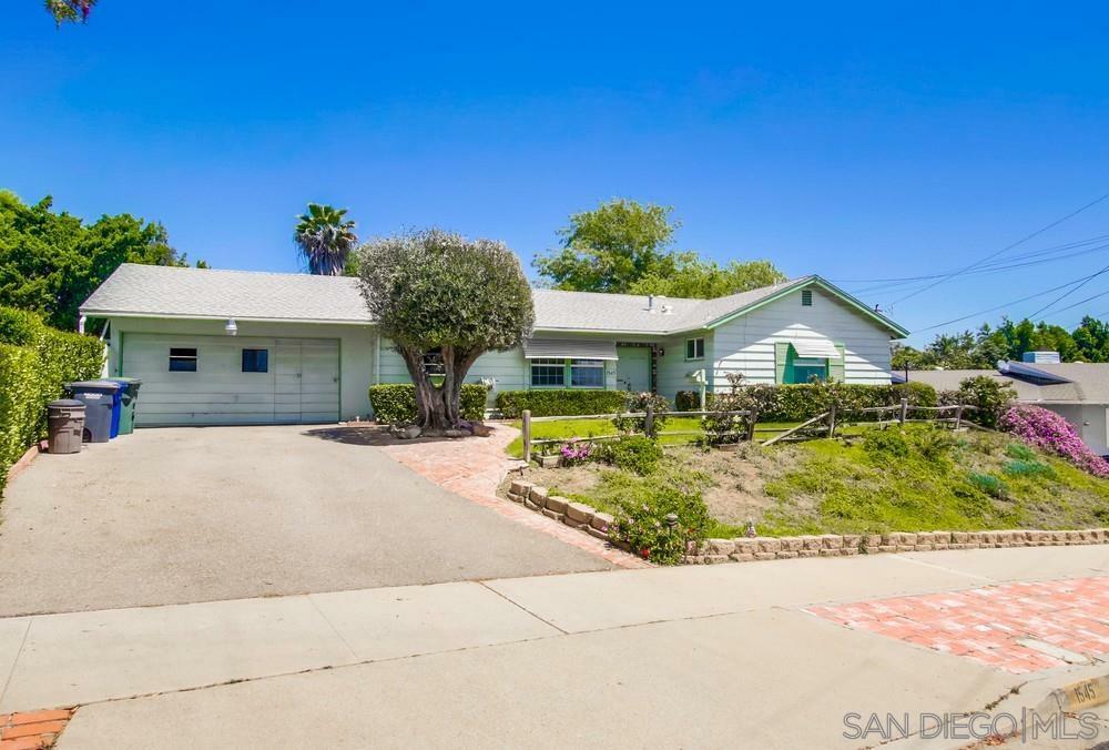 Property Photo:  1545 Meadow Road  CA 92021 