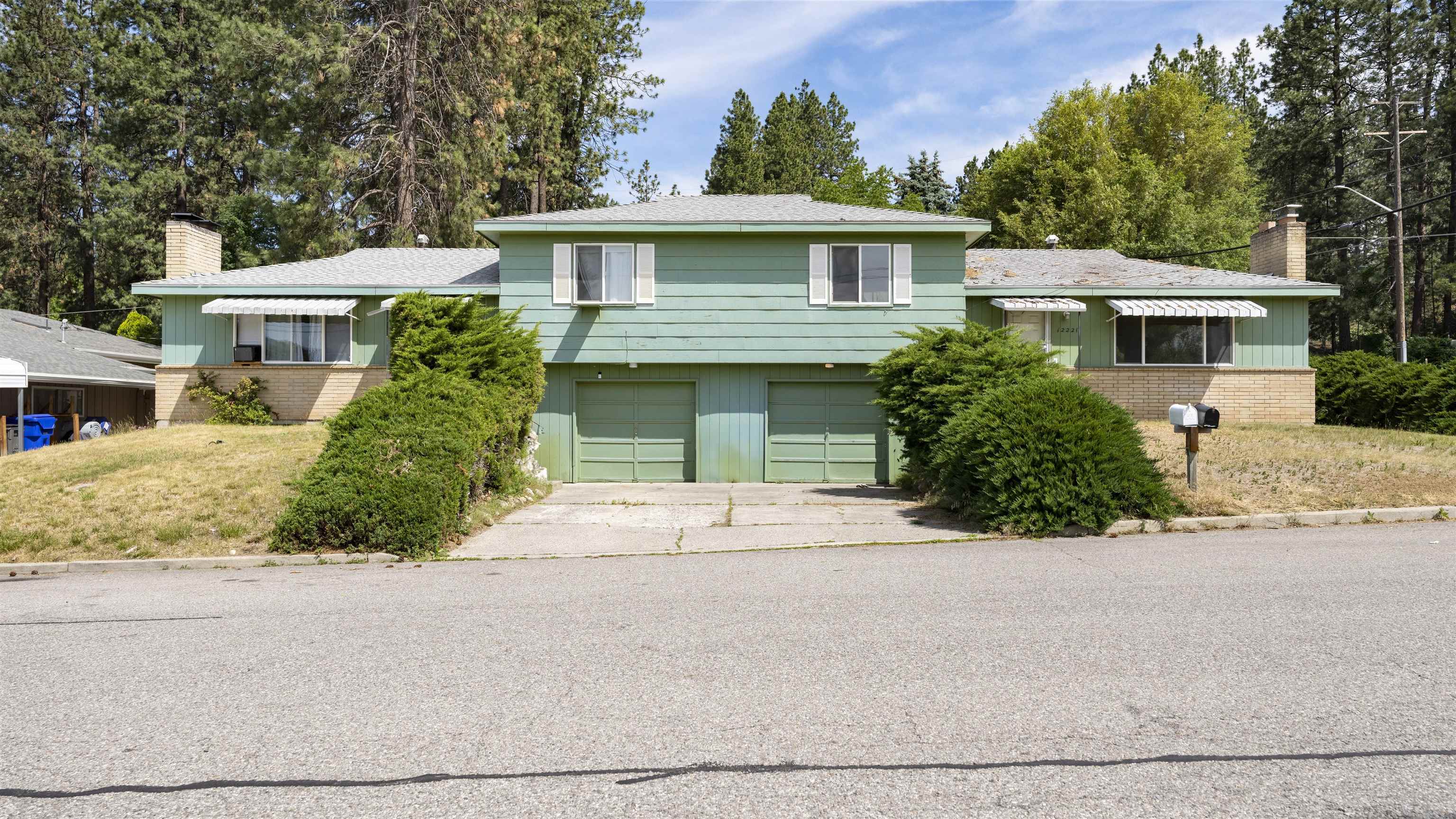 Property Photo: 12219 E 23rd Ave 12221 E 23rd Ave WA 99206
