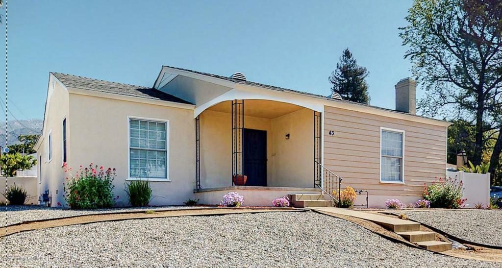 Property Photo:  43 E Manor Street  CA 91001 