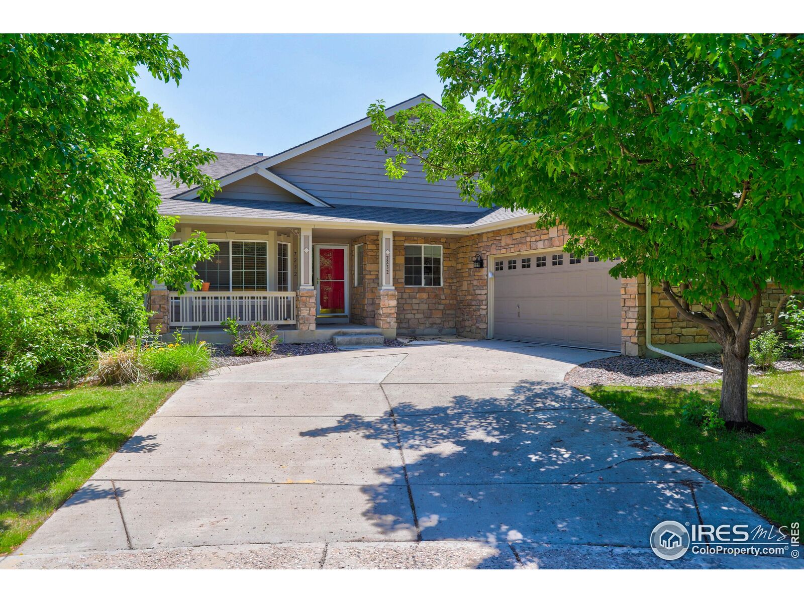 Property Photo: 7232 Kersey Ct CO 80525