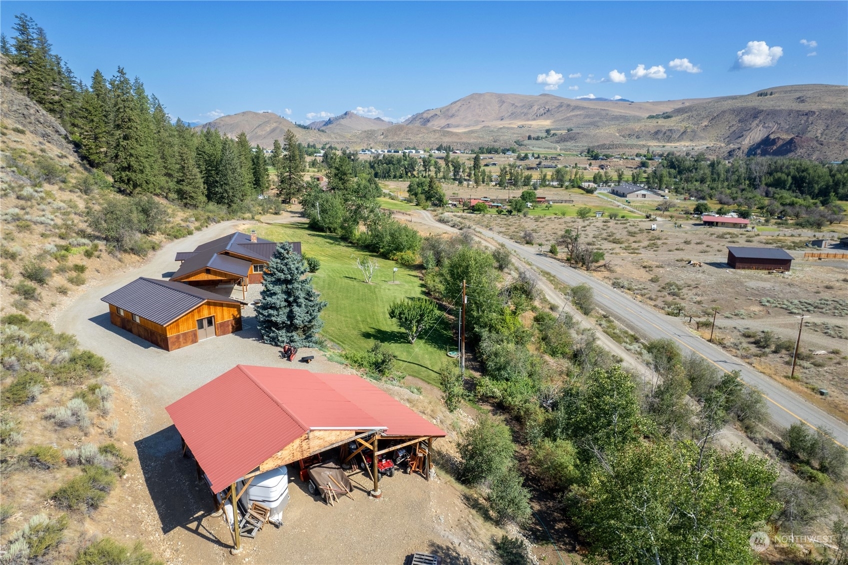 Property Photo:  803 B Twisp Carlton Road  WA 98856 