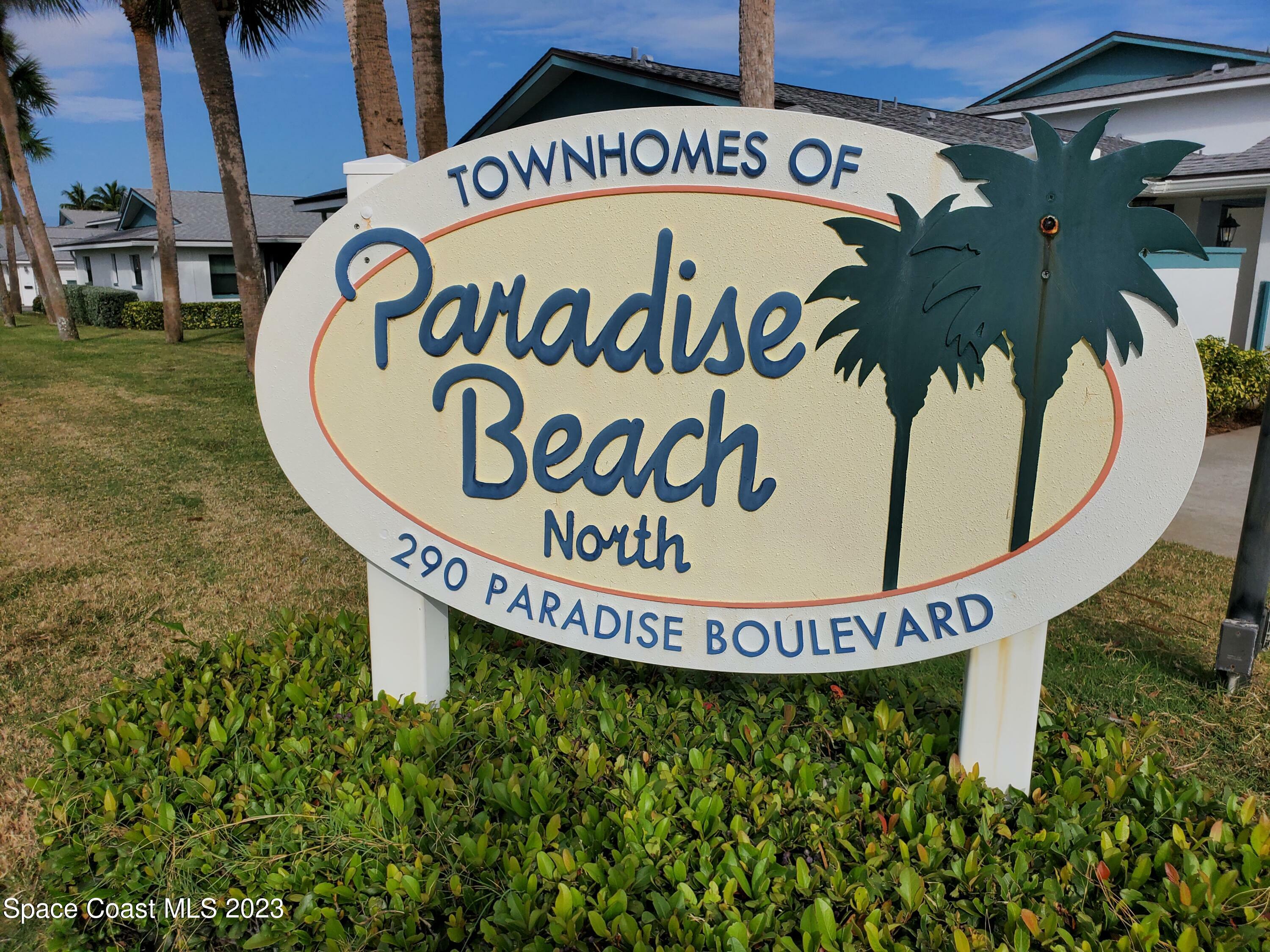 Property Photo:  290 Paradise Boulevard 3  FL 32903 