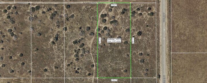 Property Photo:  0 W 210th &Amp Avenue D1  CA 93536 