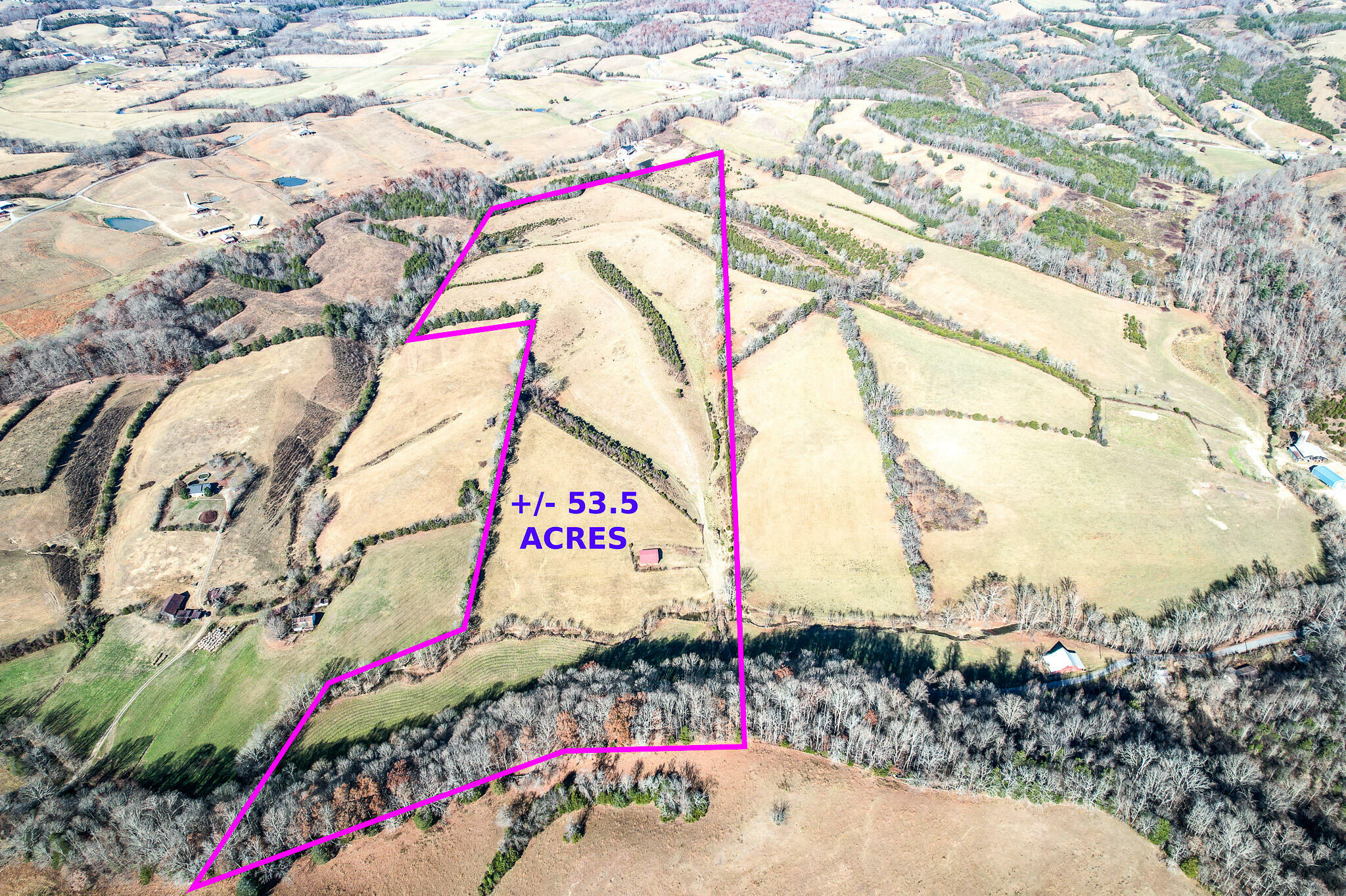 Property Photo:  53.5 Acres Hoover Road  TN 37745 