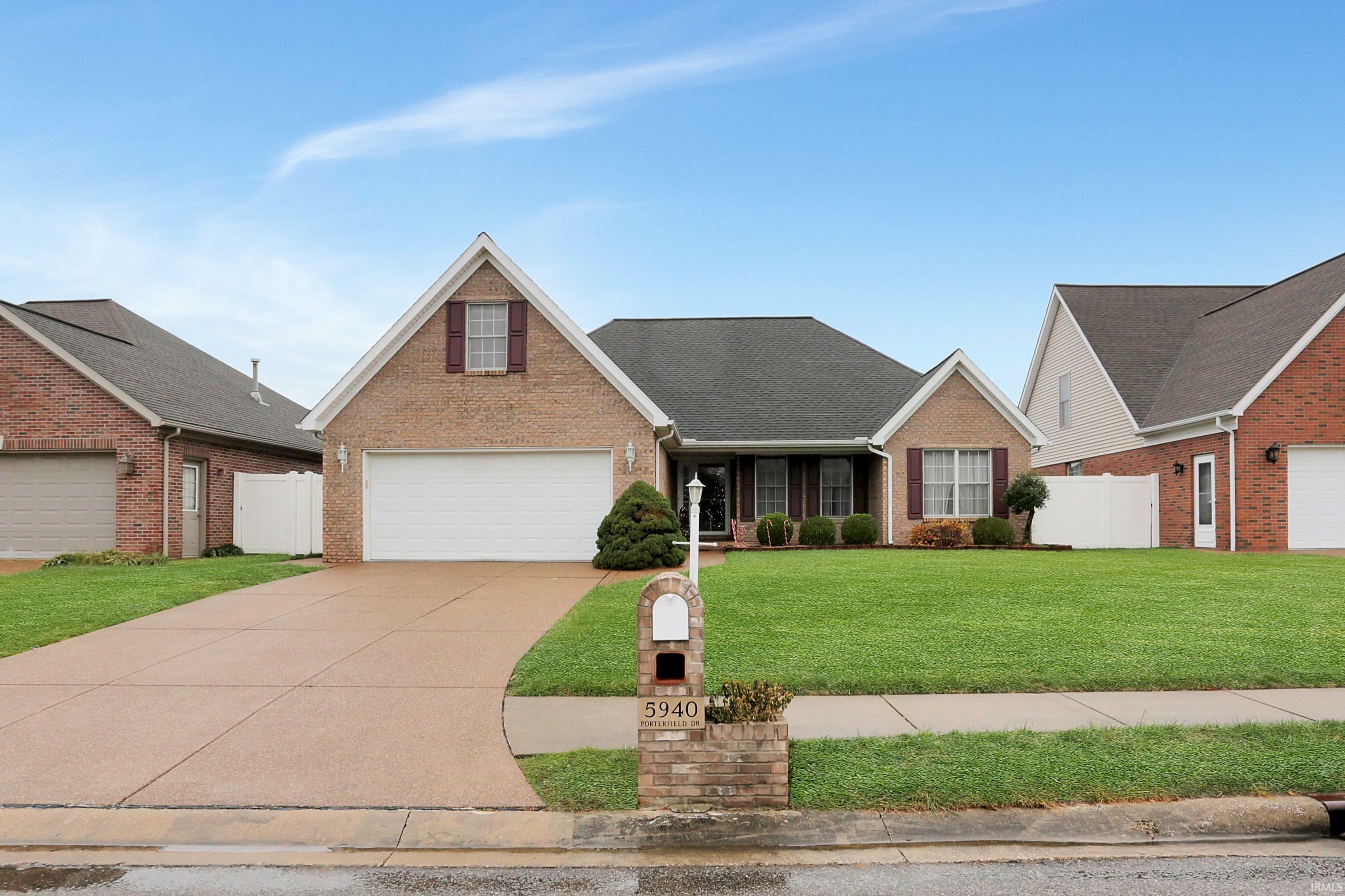 Property Photo: 5940 Porterfield Drive IN 47711