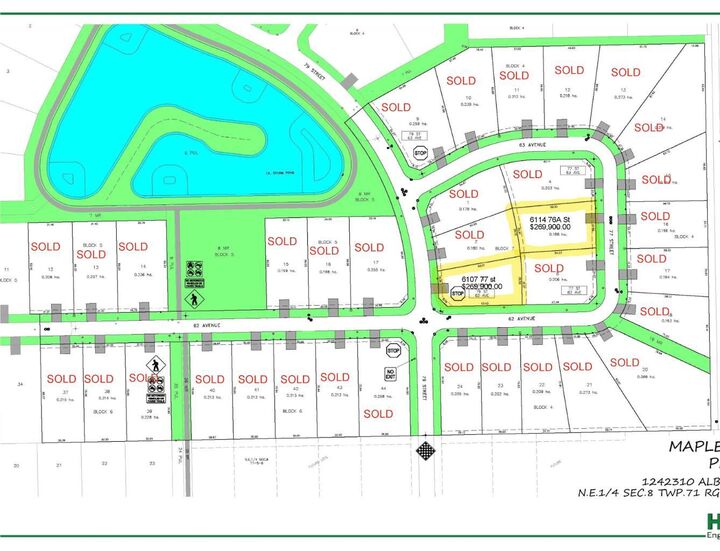 Property Photo: 6107 77 Street AB T8X 1L4