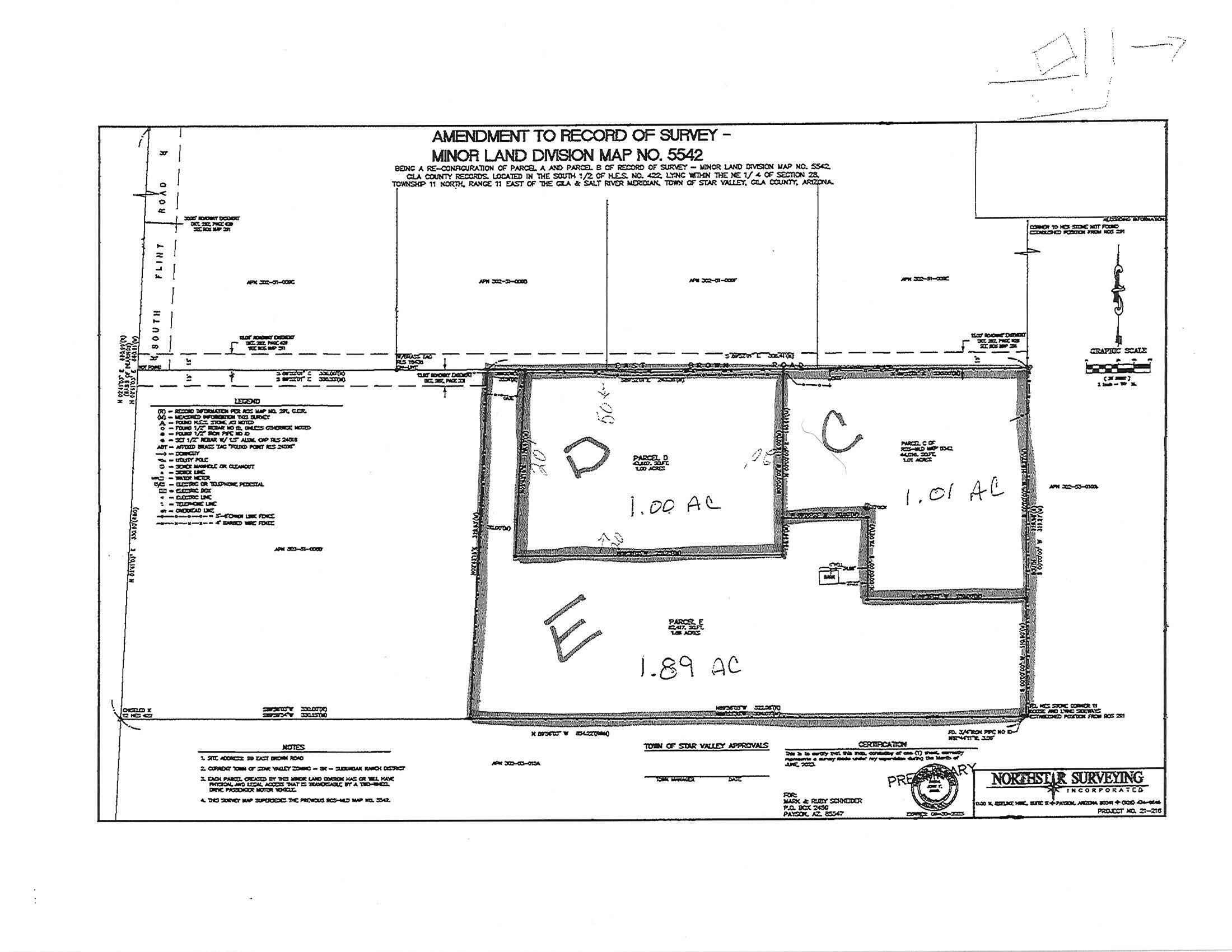 Property Photo: Tbd Lot C E Brown Road AZ 85541