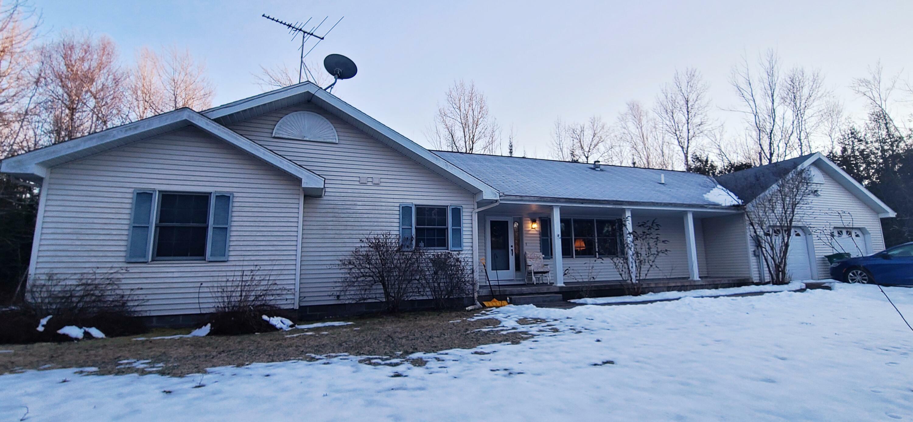 Property Photo:  W1105 Old Portage Trl  MI 49781 