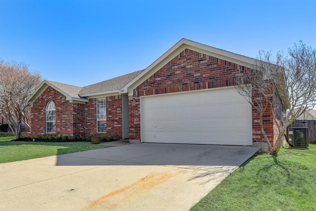 Property Photo:  1903 Bertram Drive  TX 76063 
