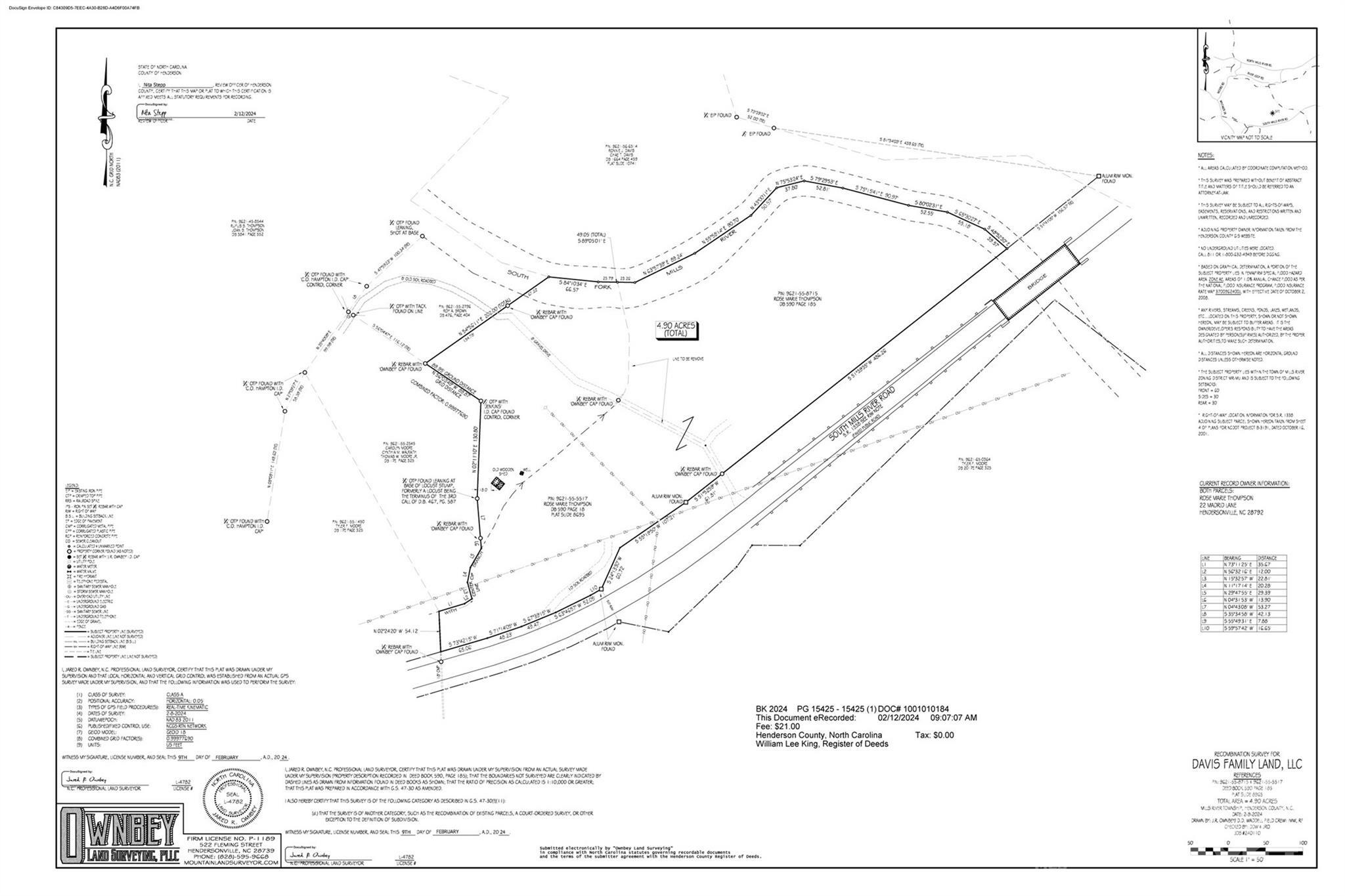 Property Photo:  999 South Mills River Road  NC 28759 