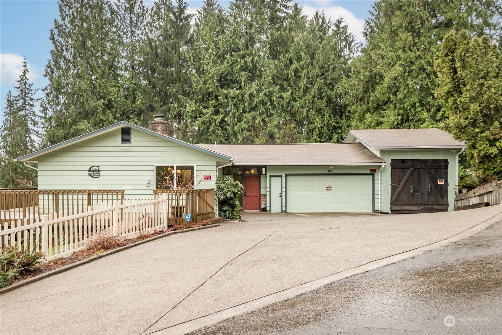 Property Photo:  3643 Cedar Brook Drive  WA 98632 