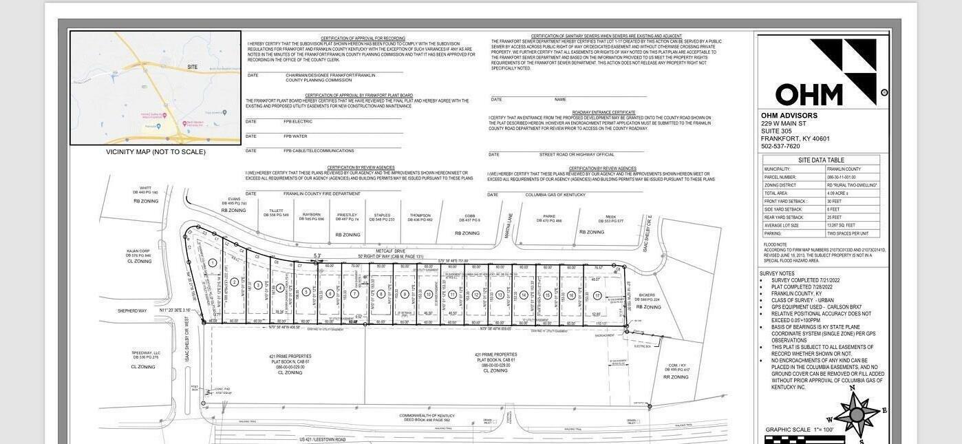 Property Photo: Lot 11 Metcalf Drive KY 40601