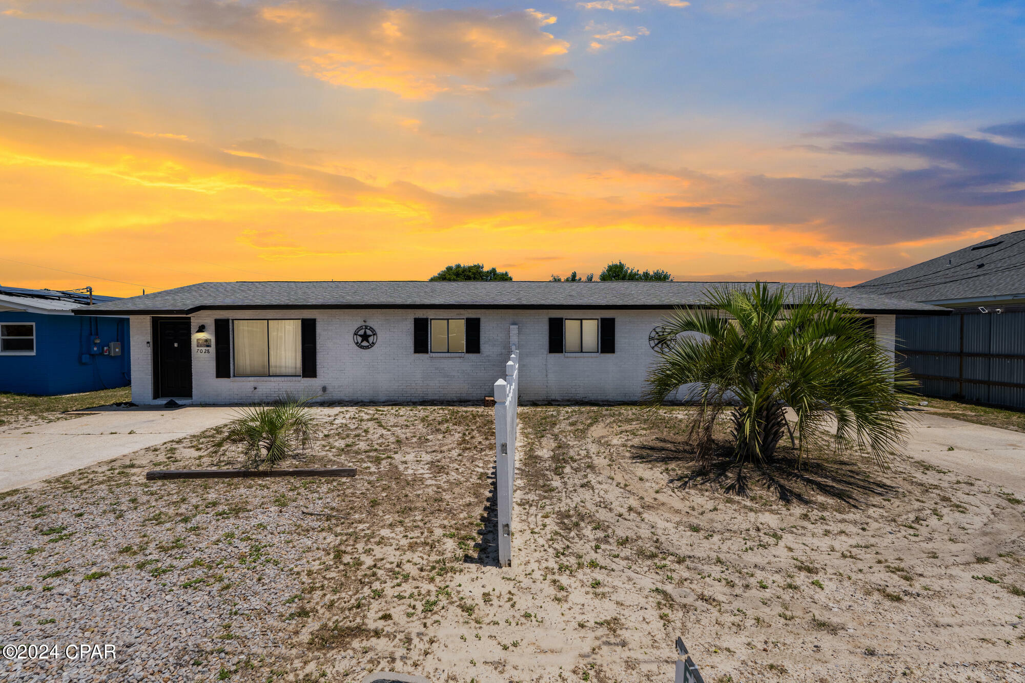 Property Photo: 7024 &7028 Beach Drive FL 32408