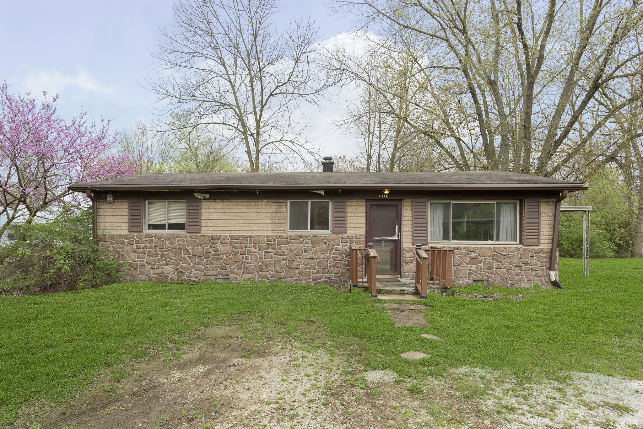 Property Photo:  3428 Guion Road  IN 46222 
