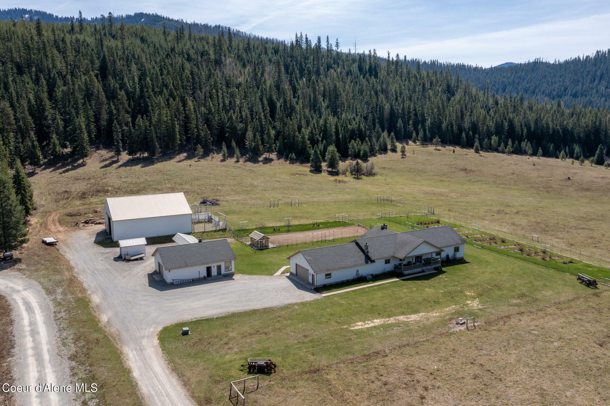 Property Photo:  828 W Fork Eagle Creek Road  ID 83873 