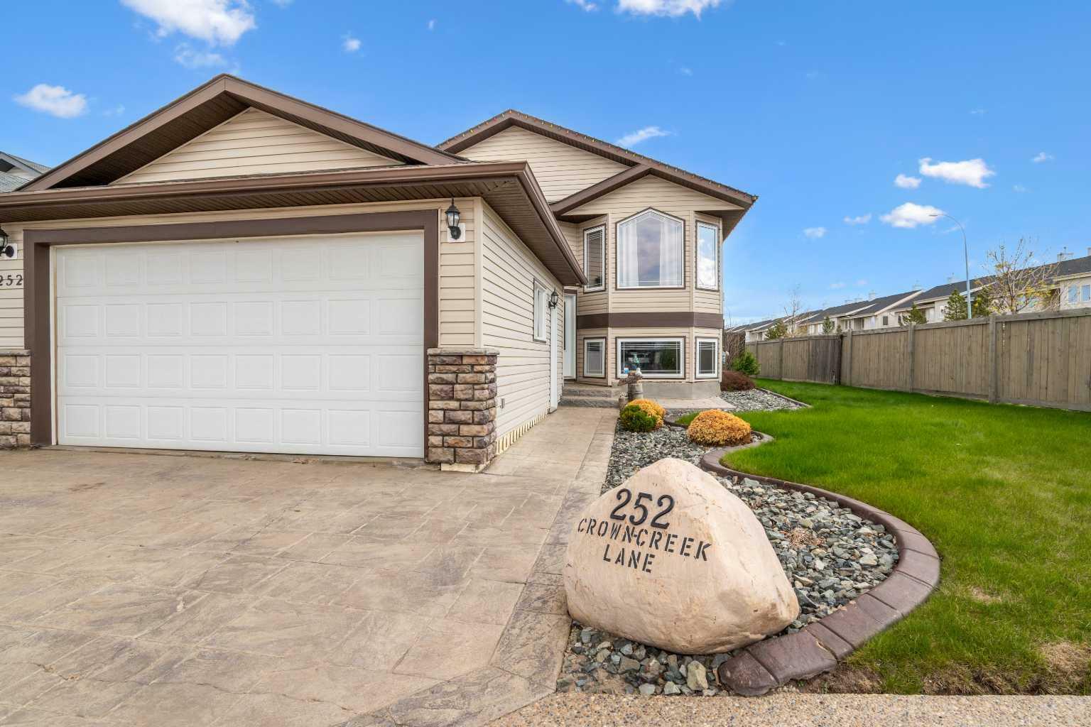 Property Photo:  252 Crown Creek  AB T9K 2T9 