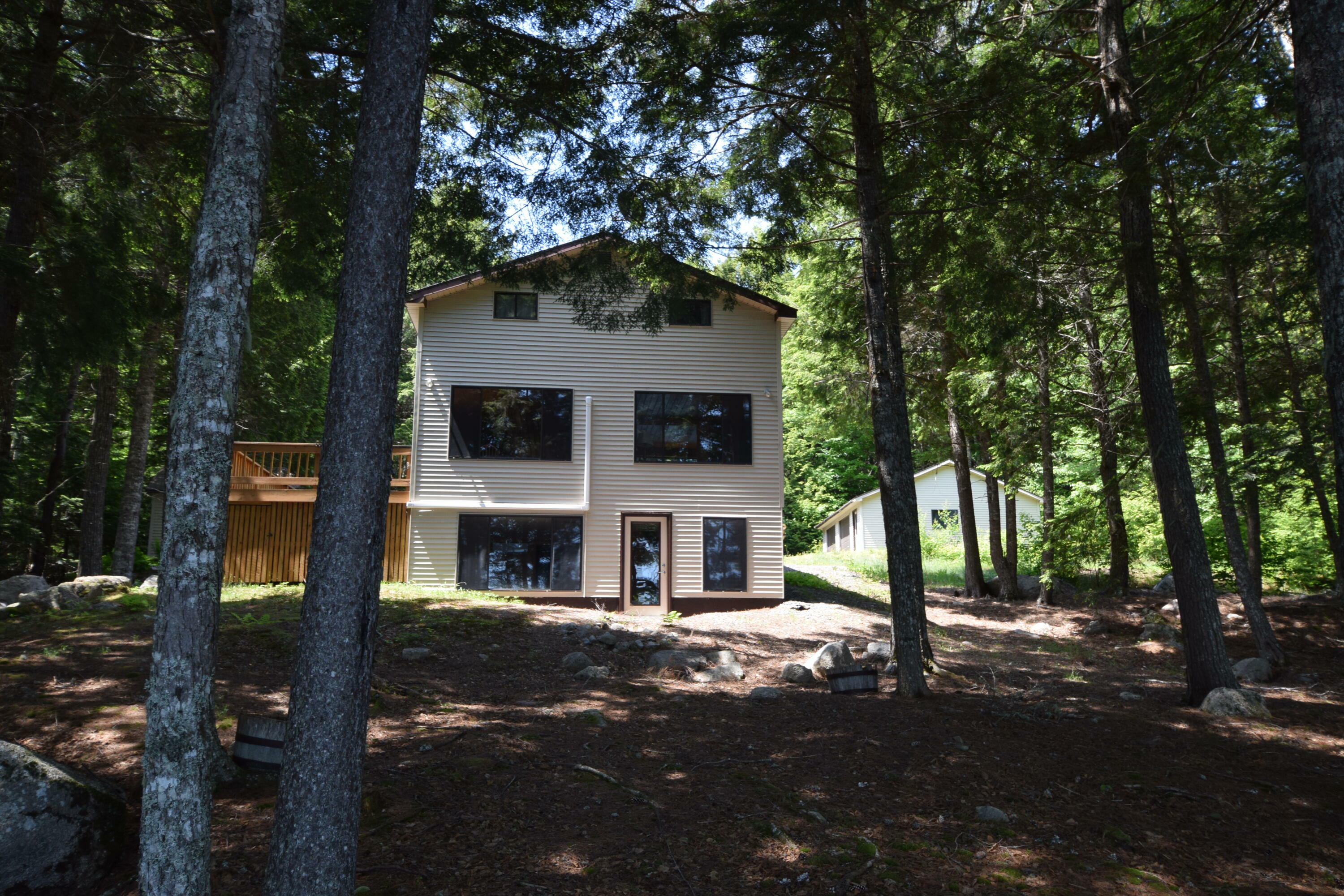 Property Photo:  589 Lakeville Shores Road  ME 04487 