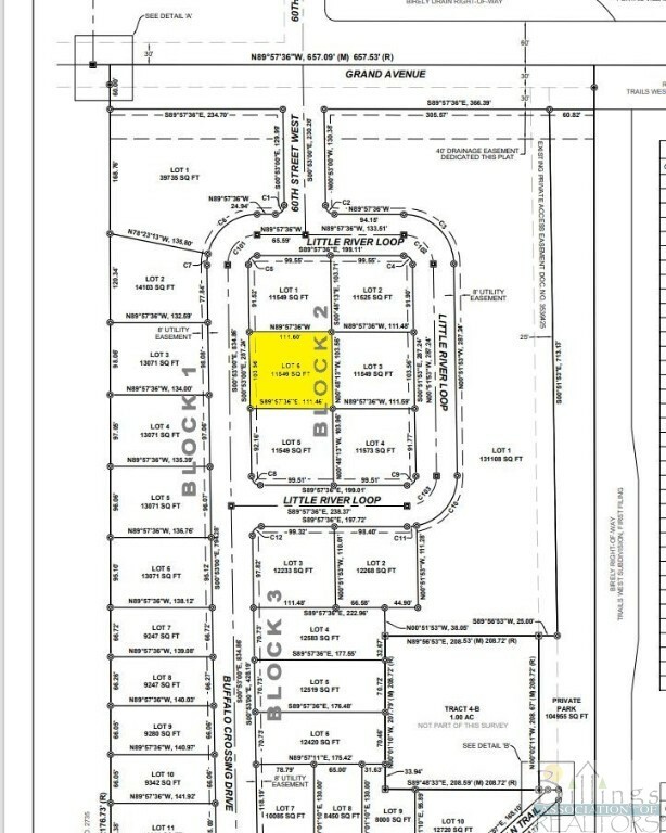 Property Photo:  Lot 6 Block 2 Buffalo Crossing Drive  MT 59106 