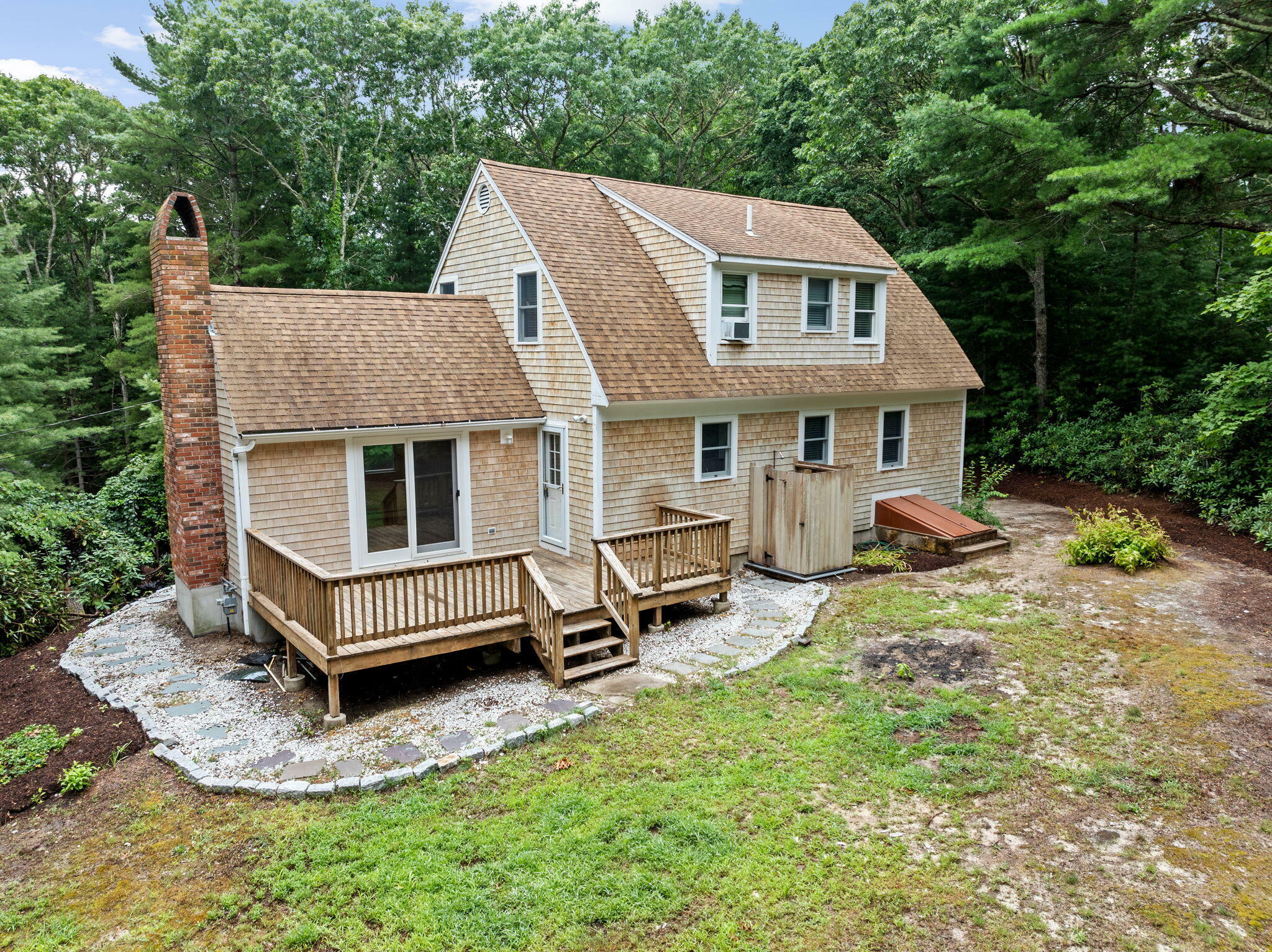 Property Photo:  216 Poponessett Road  MA 02635 