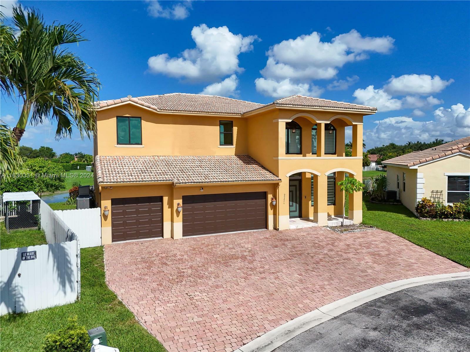 Property Photo:  2771 SW 137th Ter  FL 33027 