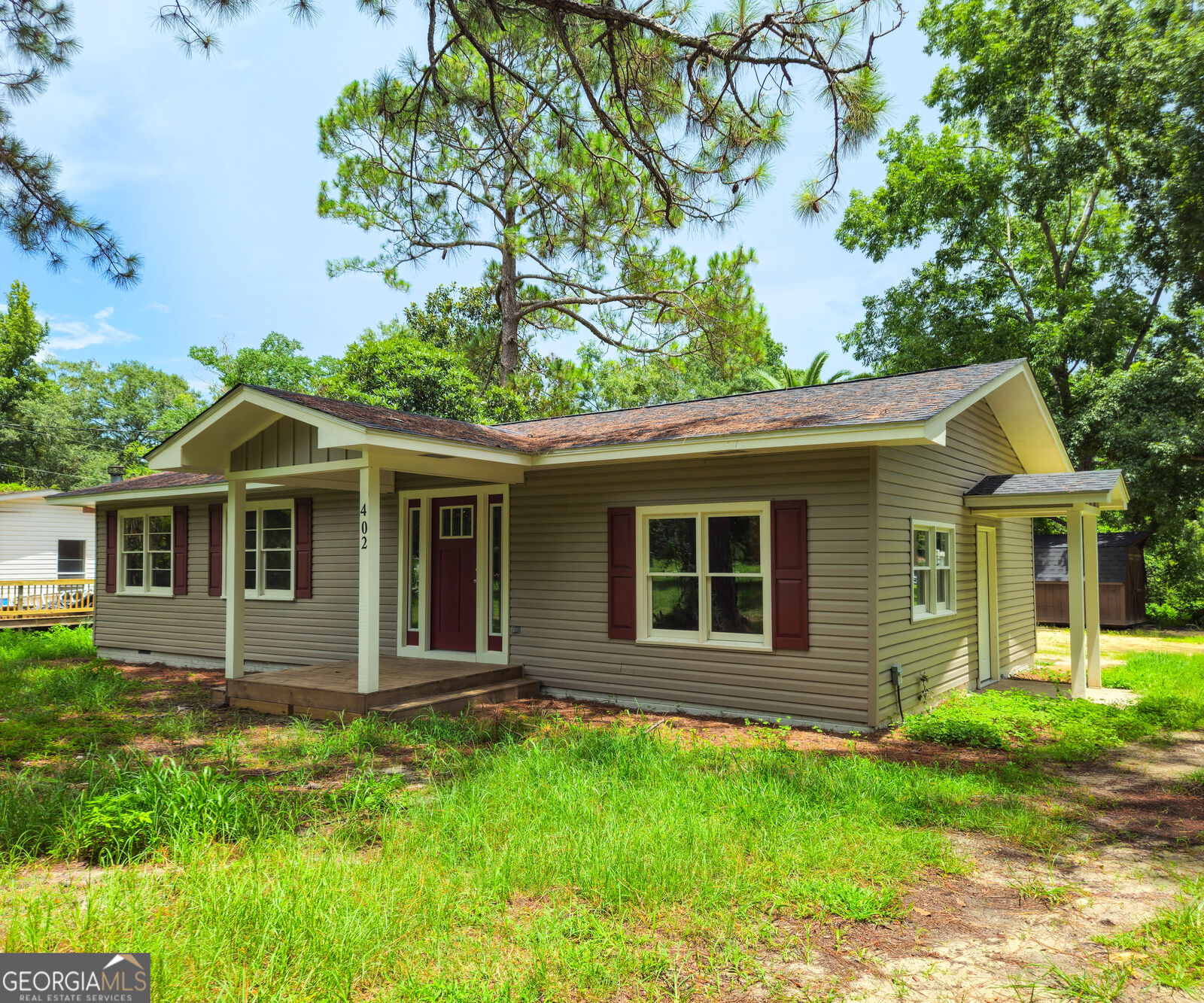 Property Photo:  402 Russell Road  GA 31757 