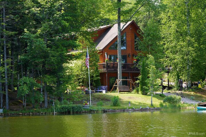 Property Photo:  3974 N Hayward (Access To Angel Island) Road  MI 49862 