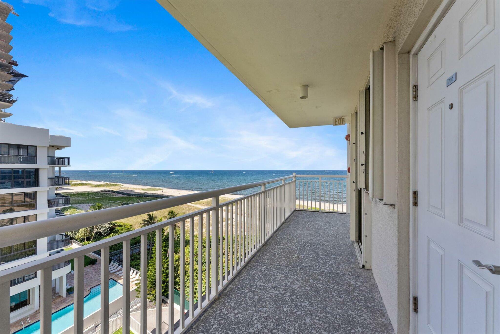 Property Photo:  750 N Ocean Boulevard 701  FL 33062 