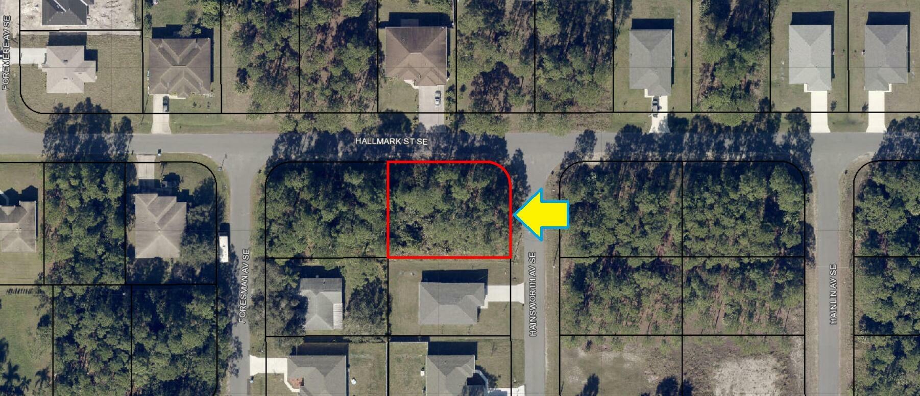 Property Photo:  3200 Corner Lot On Hainsworth Avenue SE  FL 32909 