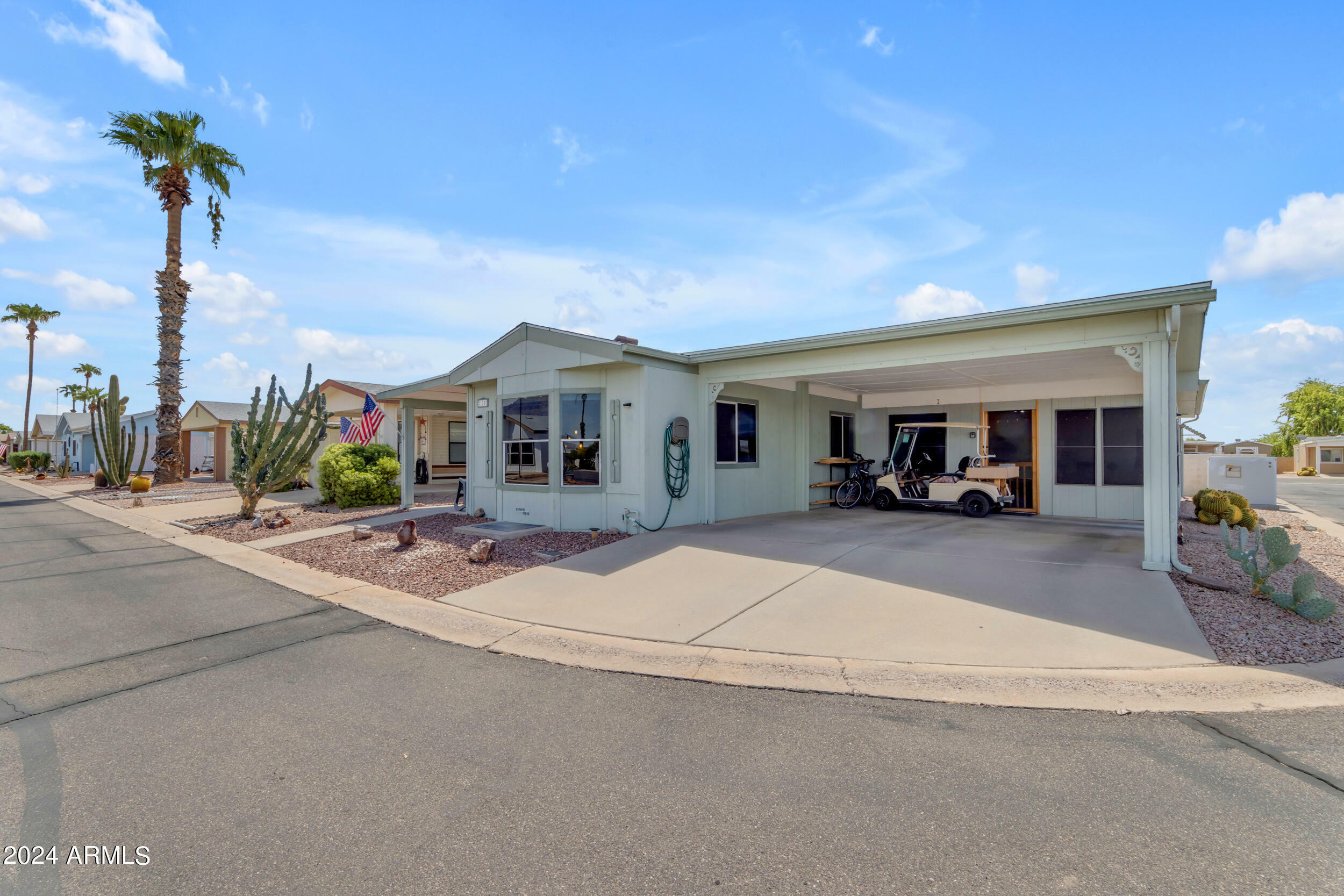 Property Photo:  3500 S Tomahawk Road 178  AZ 85119 