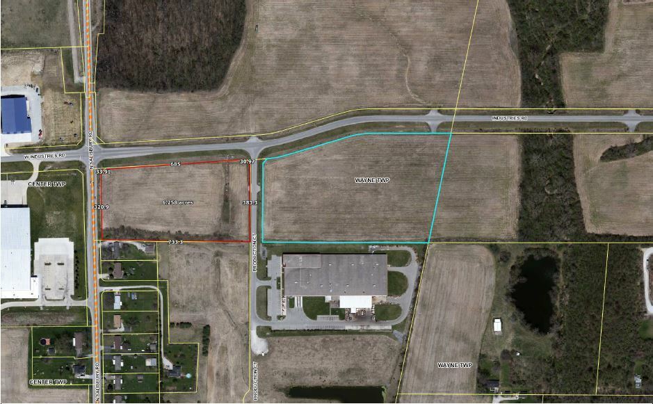 Property Photo:  6.258 Acres SW Portion Of 0 Salisbury Road Woodlawn Avenue  IN 47374 