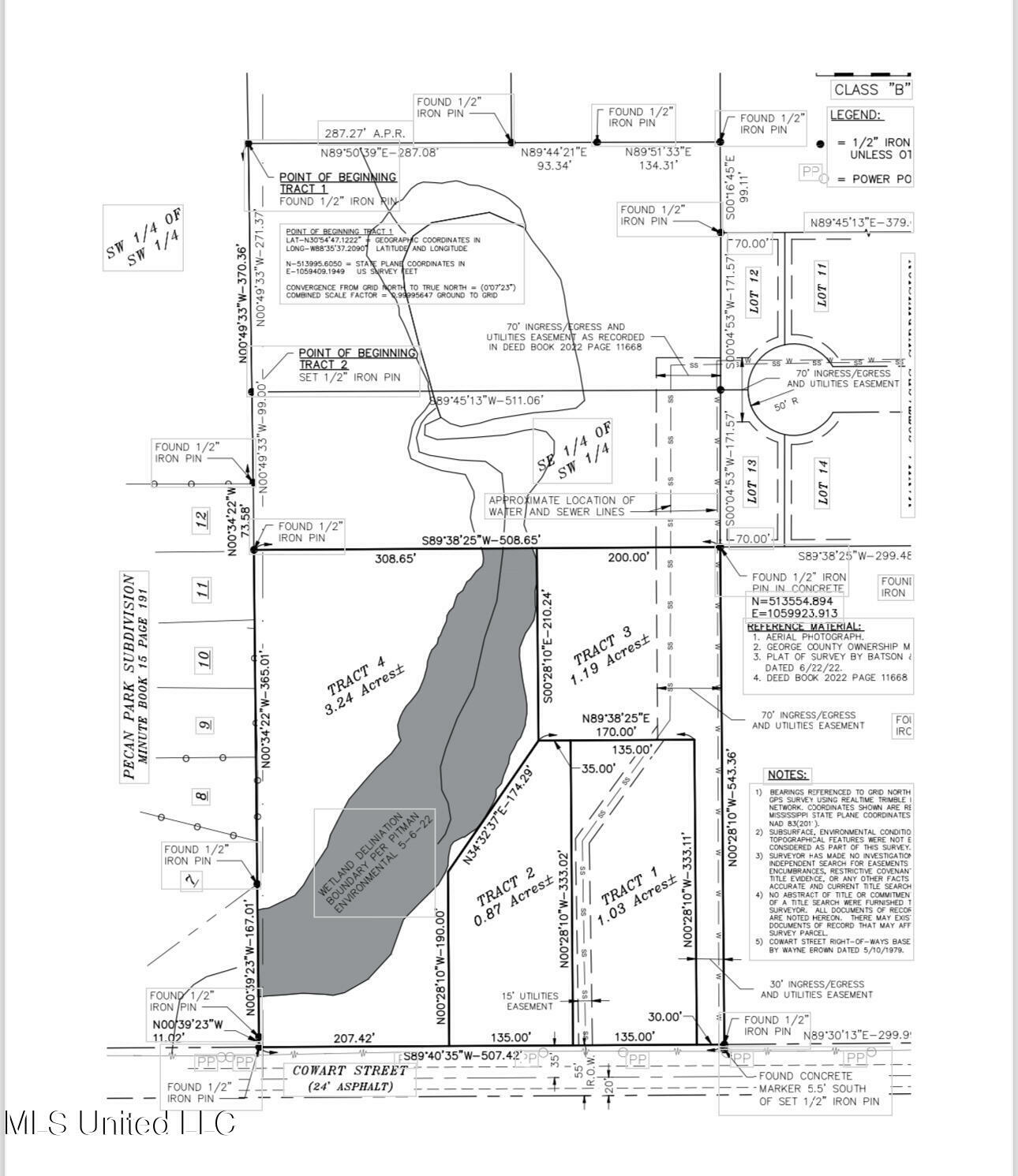 Property Photo:  1.9 Acres Cowart St Street  MS 39452 