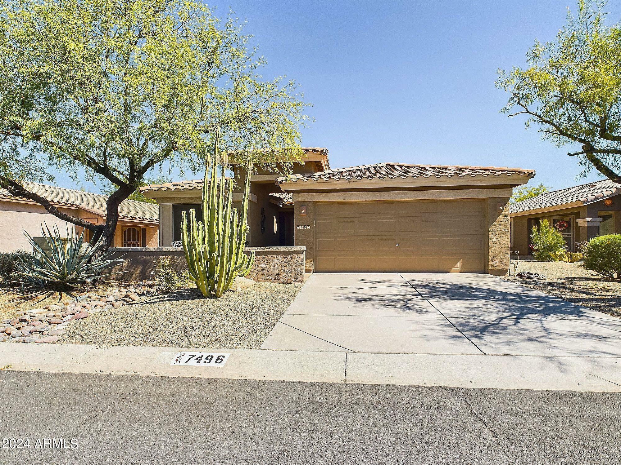 Property Photo:  7496 E Rough Lane  AZ 85118 