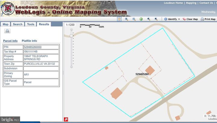 Property Photo:  19647 Telegraph Springs Road  VA 20132 