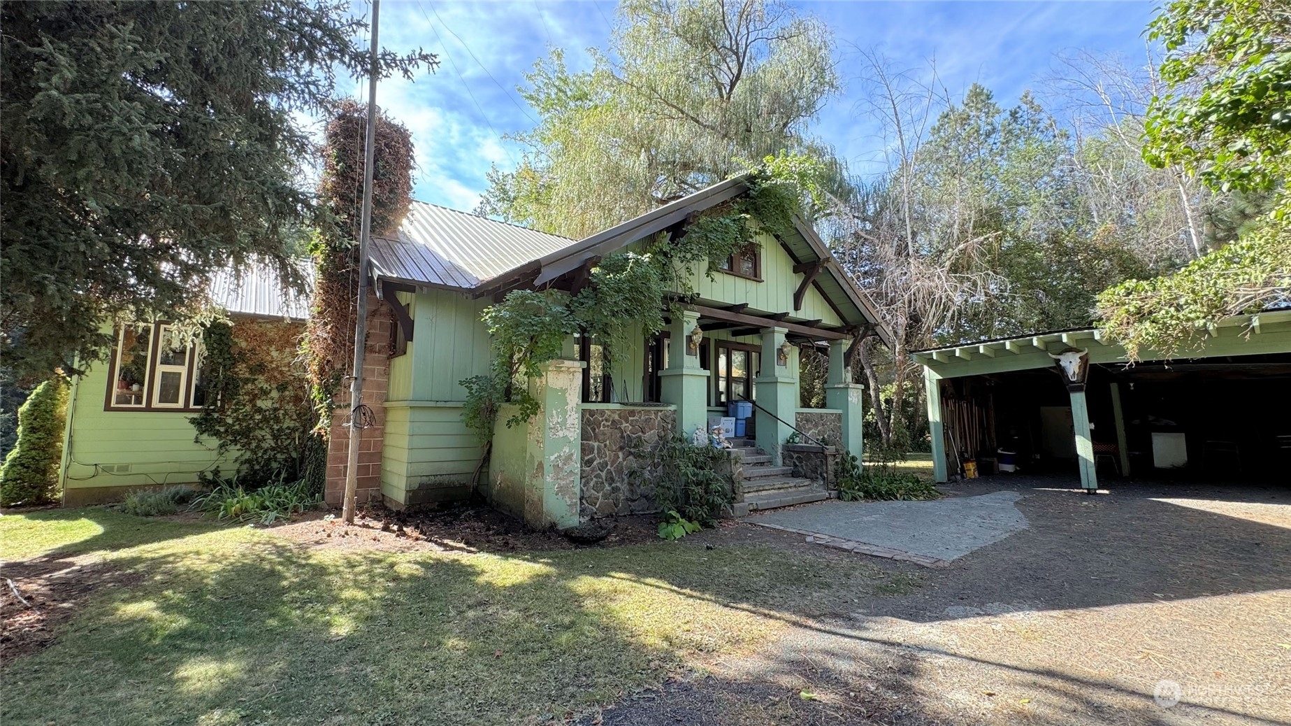 Property Photo: 25546 Miles/Creston Road E WA 99117