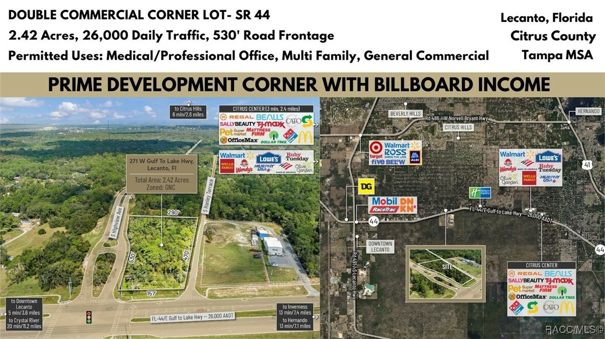 Property Photo:  271 W Gulf To Lake Highway  FL 34461 