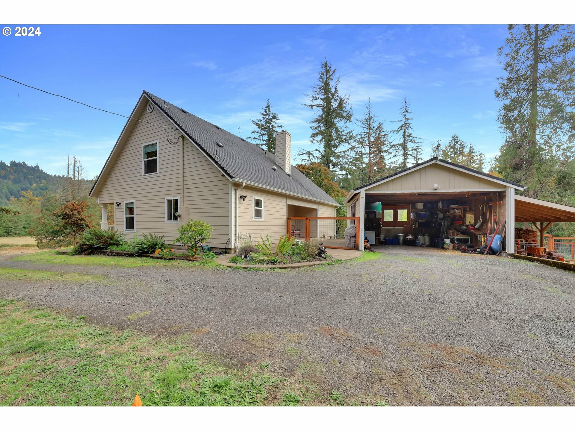 Property Photo:  40089 Little Fall Creek Rd  OR 97438 