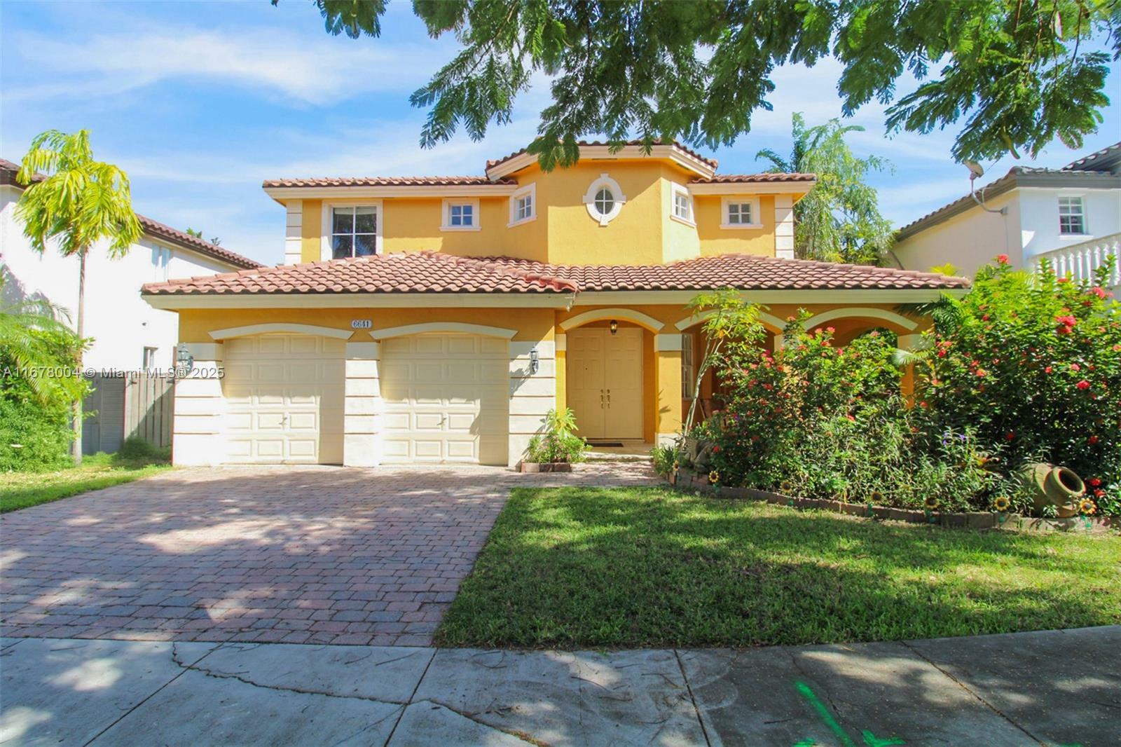 Property Photo: 6641 SW 166th Ct FL 33193