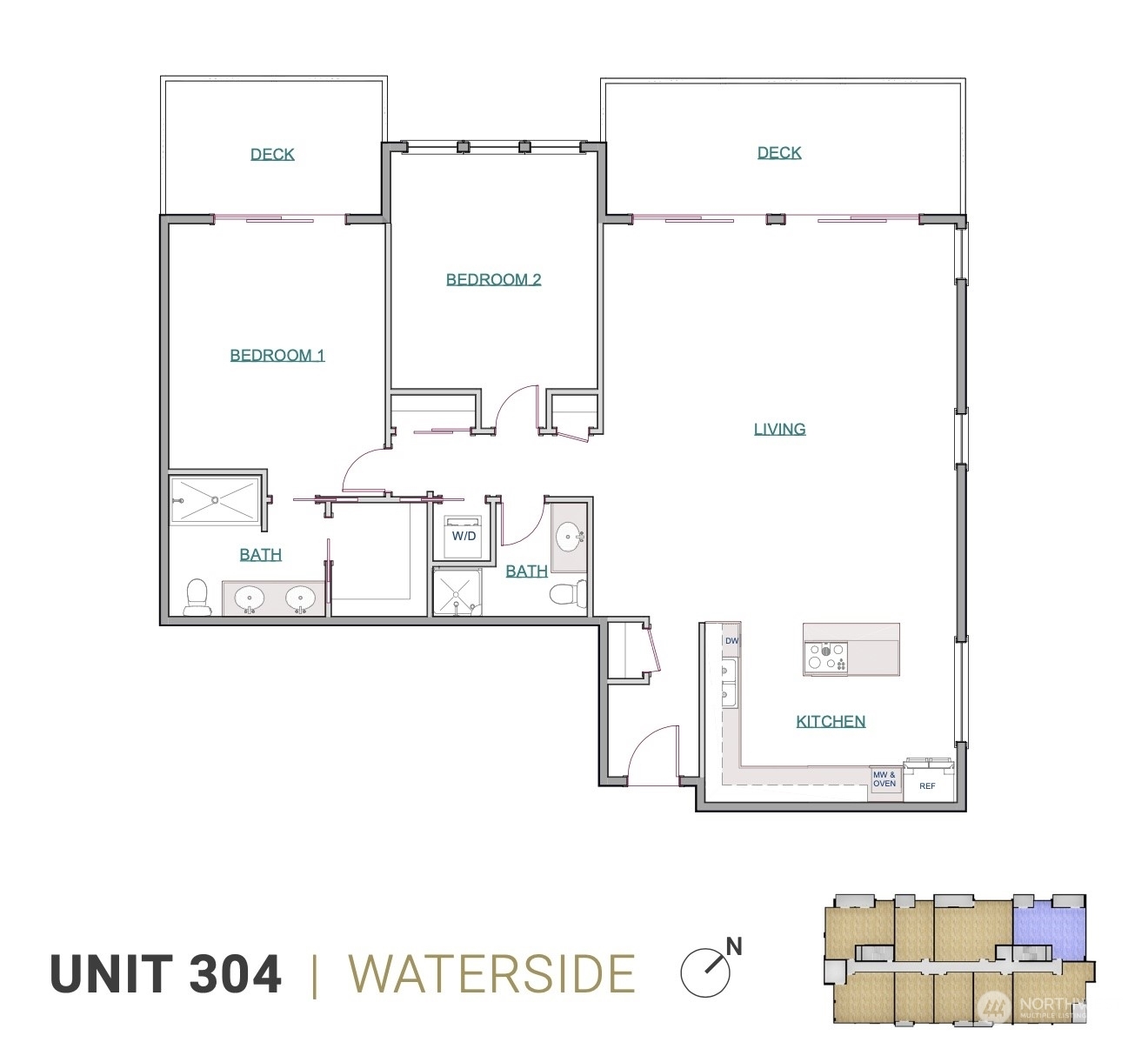 Property Photo: 1025 Granary Avenue 304 WA 98225