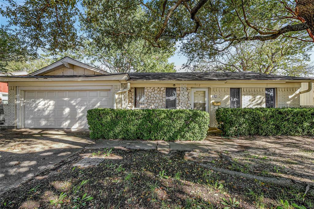 Property Photo:  112 N Bullock Drive  TX 75042 