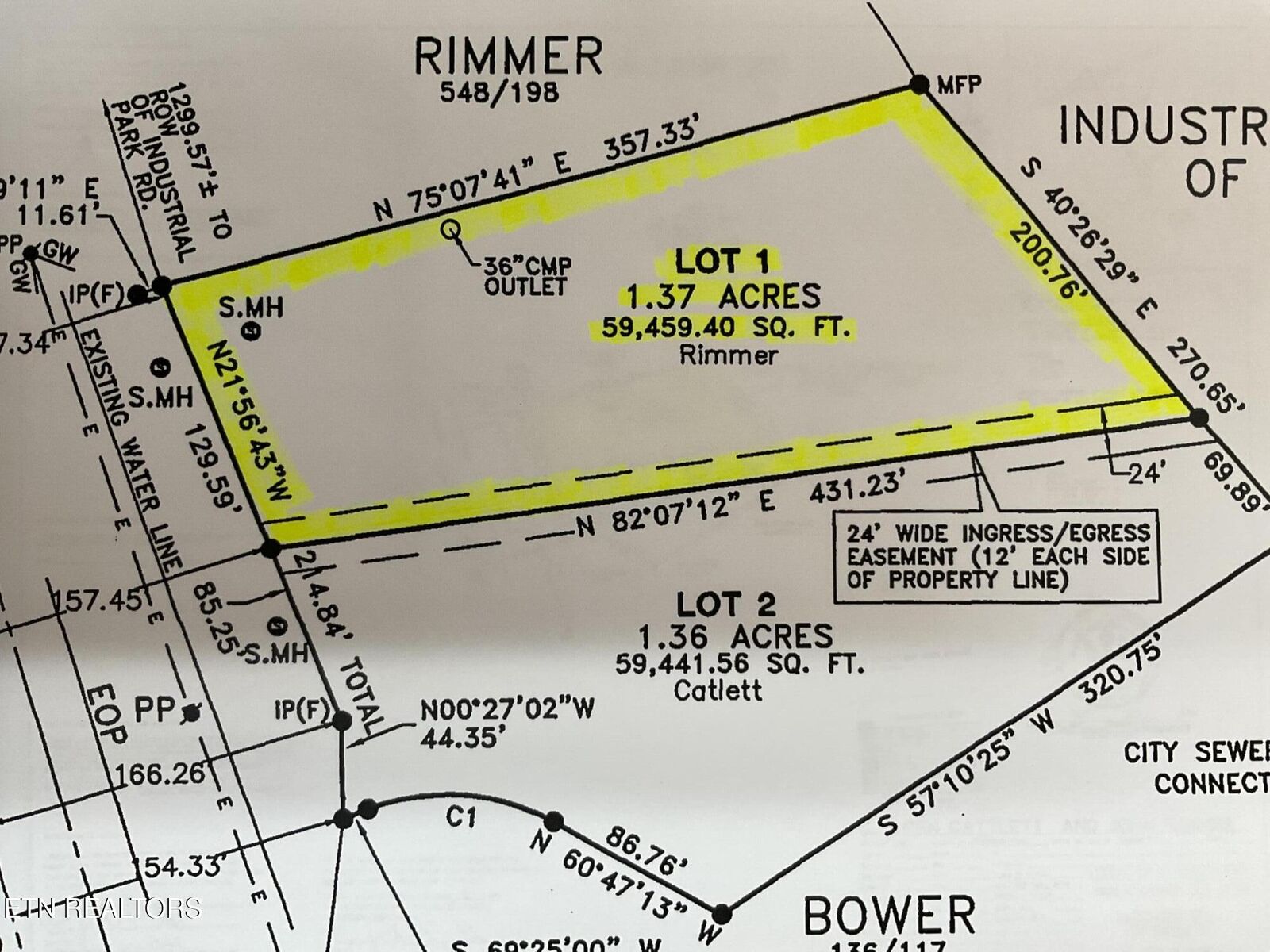 Property Photo:  +-1.37 Ac Highway 92  TN 37725 