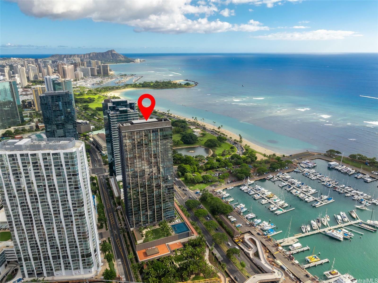 Property Photo:  1100 Ala Moana Boulevard 2207  HI 96814 