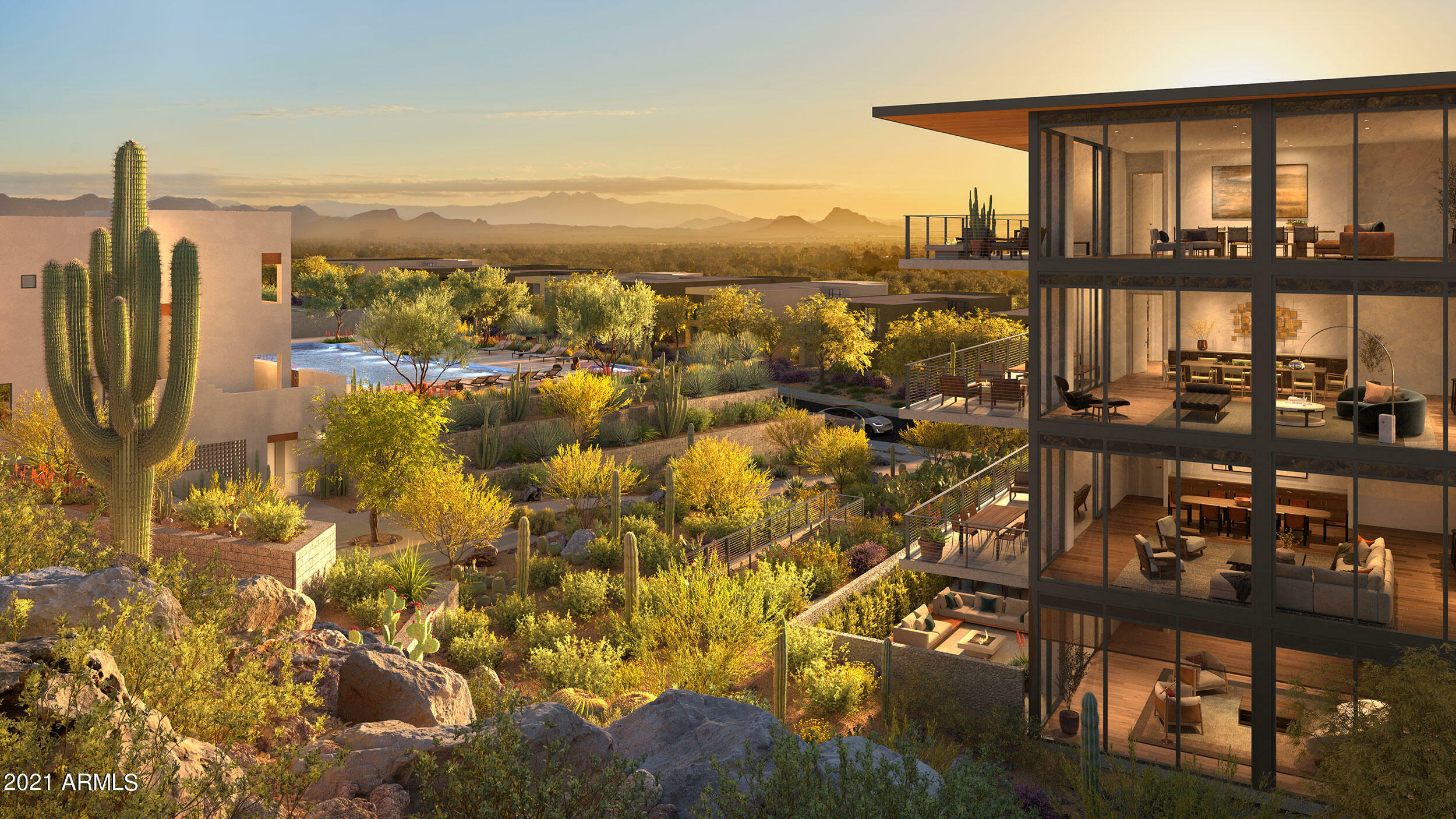 Property Photo:  5000 N Camelback Ridge Road 308  AZ 85251 