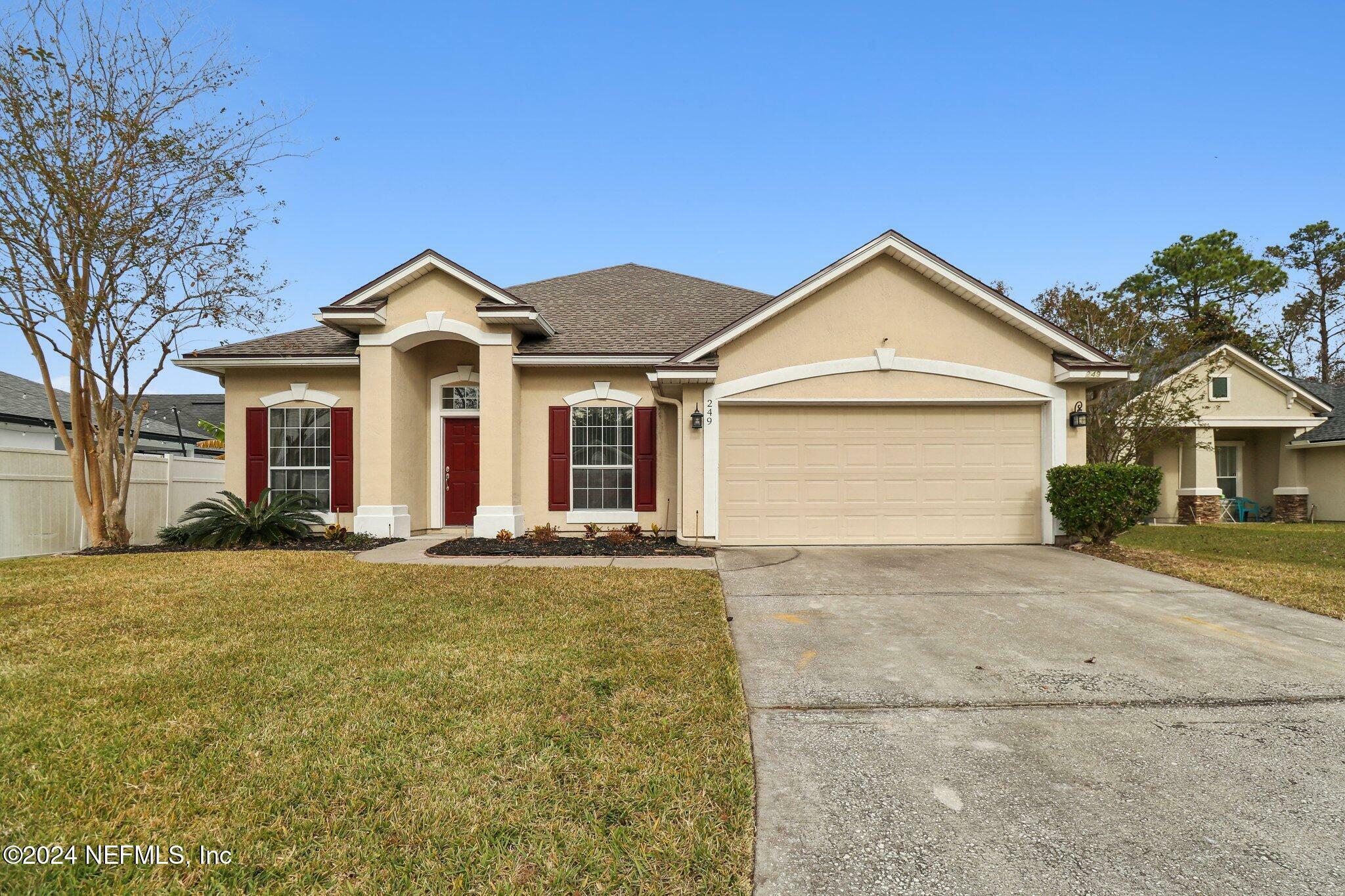 Property Photo:  249 Southern Rose Drive  FL 32225 