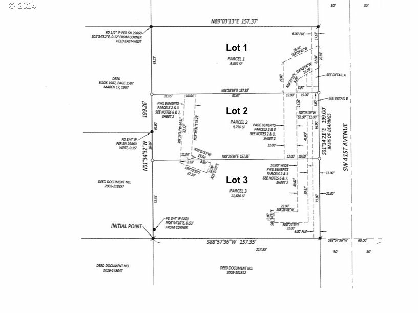 Property Photo:  SW 41st - Lot 3 Ave  OR 97219 