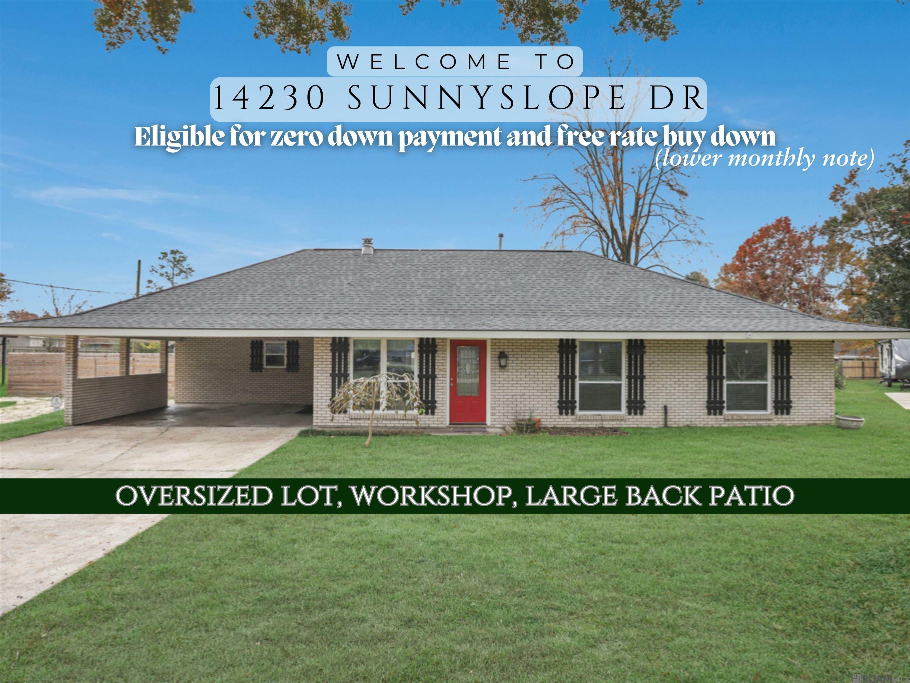 Property Photo: 14230 Sunnyslope Dr LA 70739