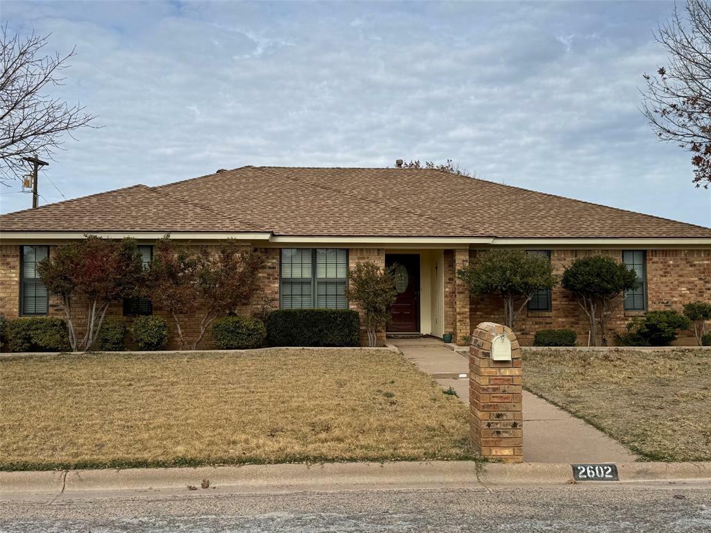 Property Photo:  2602 Broken Bough Trail  TX 79606 