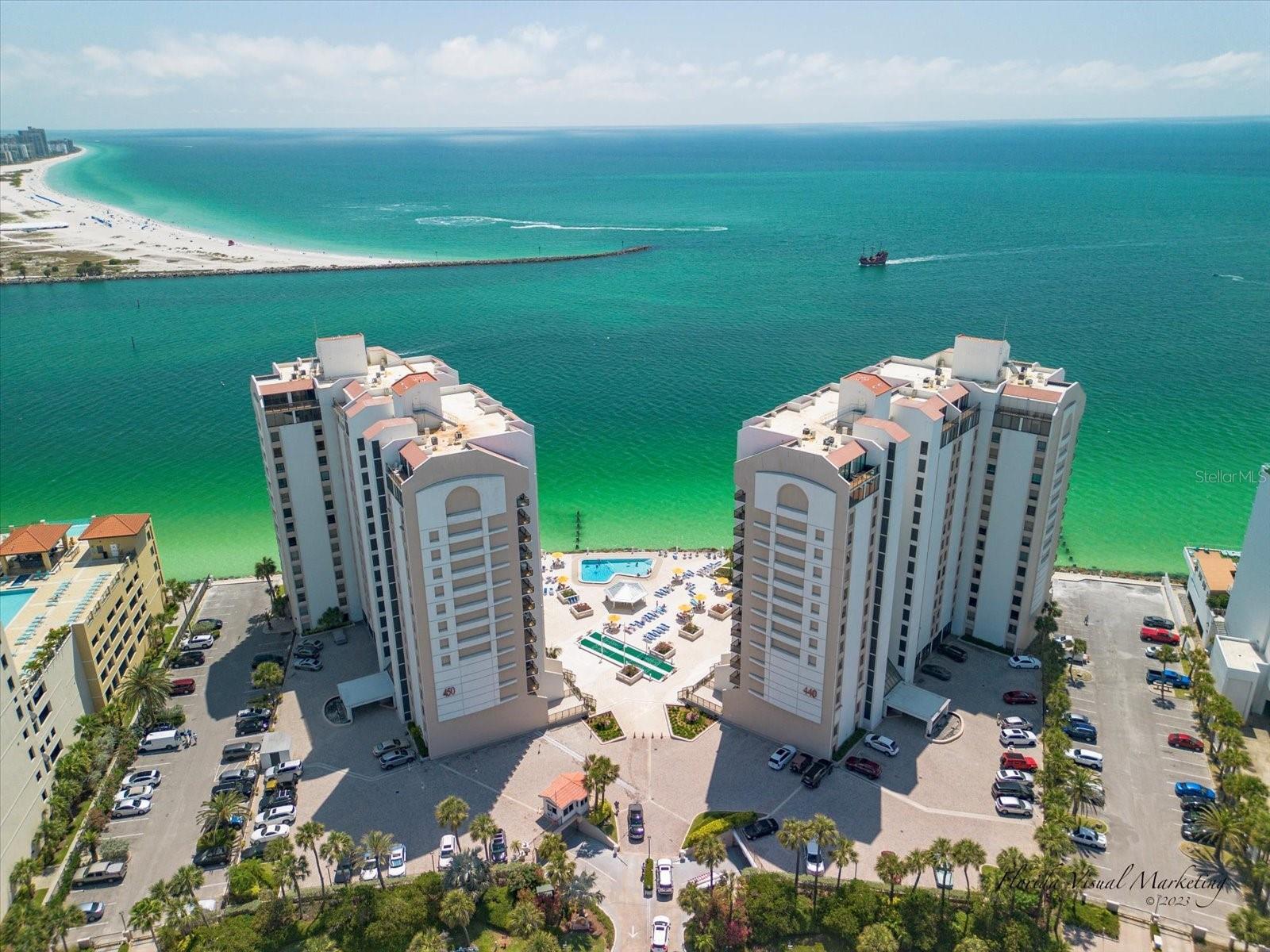 Property Photo: 450 Gulfview Boulevard S 1708 FL 33767