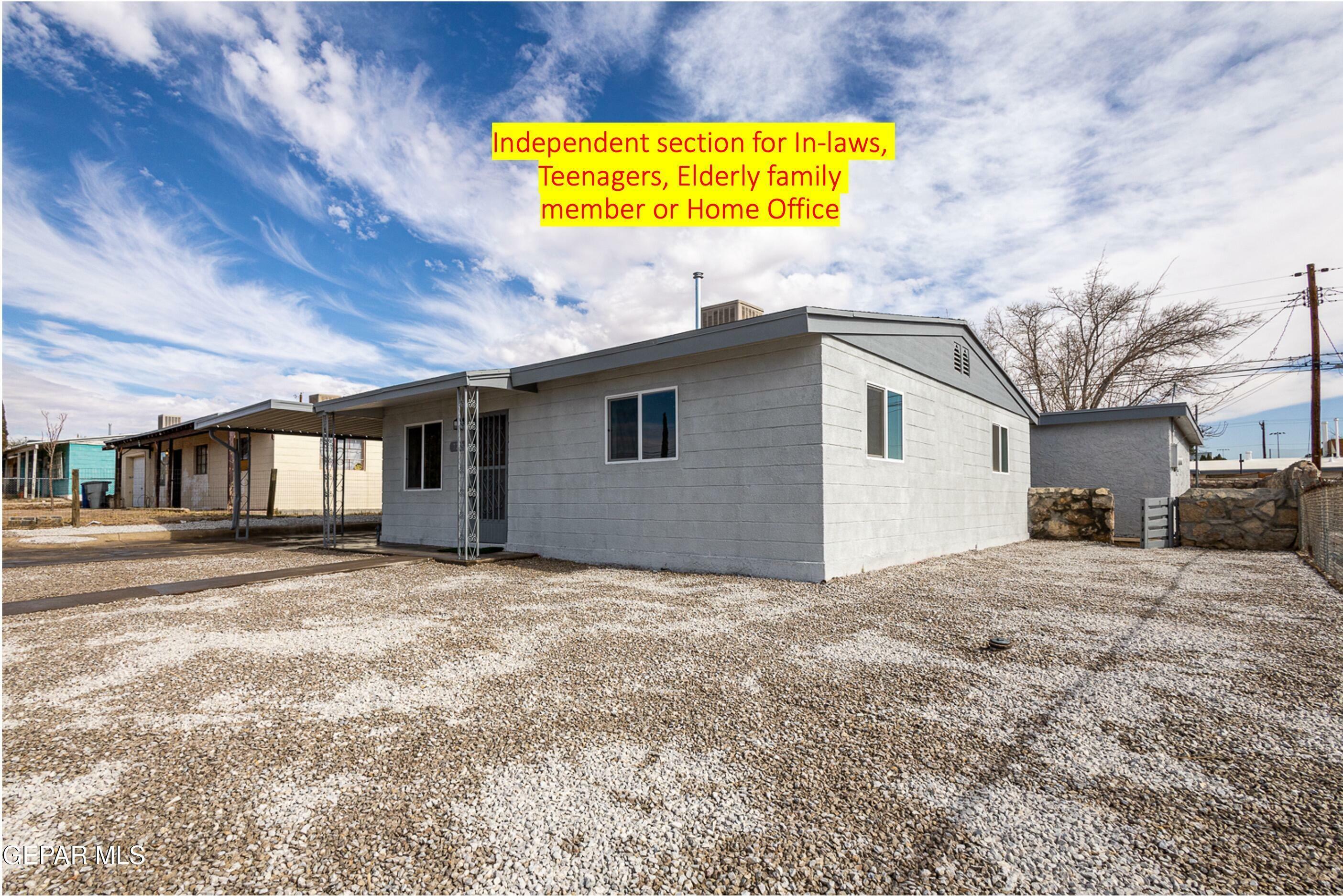 Property Photo:  720 Santa Barbara Drive  TX 79915 