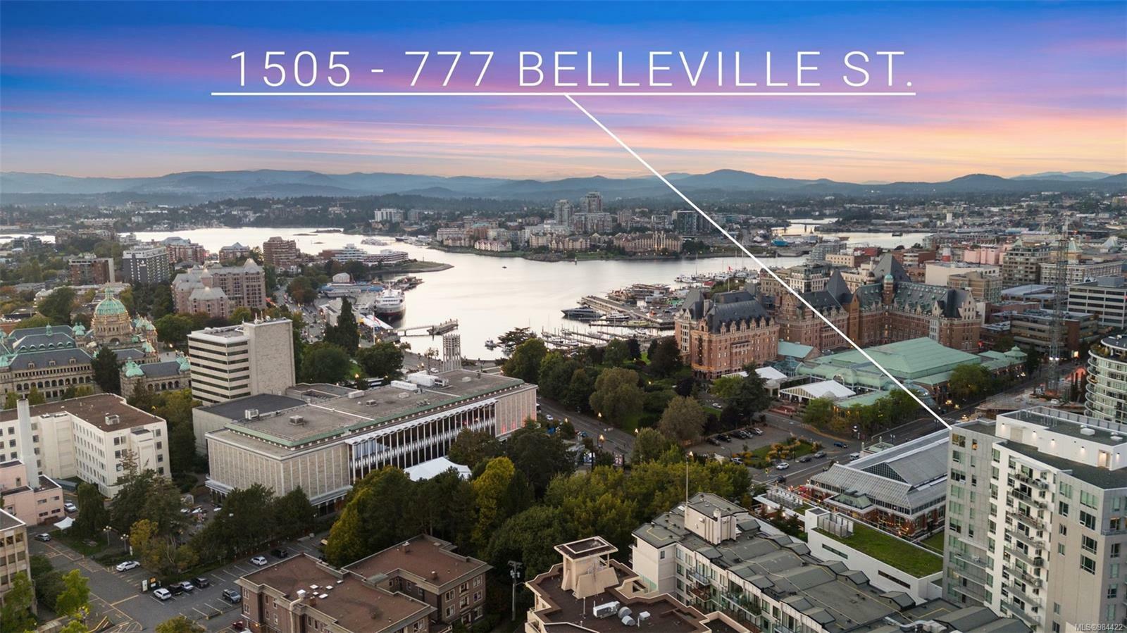 Property Photo: 777 Belleville St 1505 BC V8W 0G1